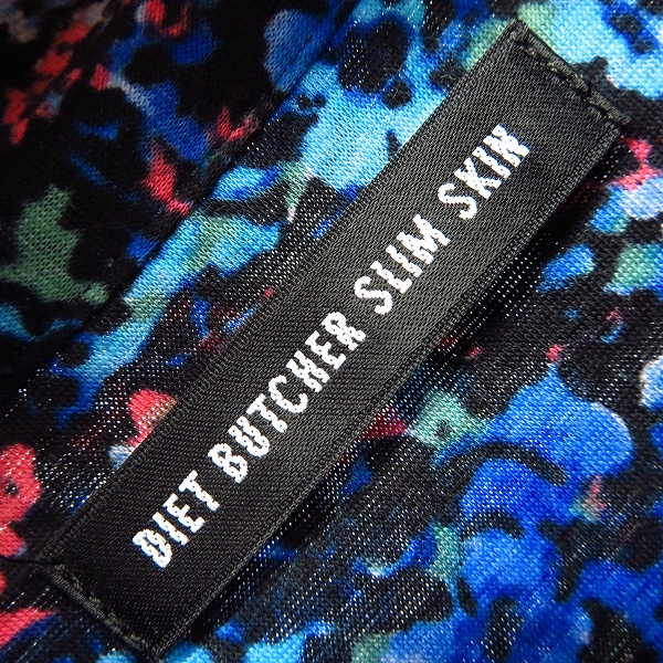 実際に弊社で買取させて頂いたDIET BUTCHER SLIM SKIN/ダイエットブッチャースリムスキン 14SS フラワーシャツ/2の画像 2枚目