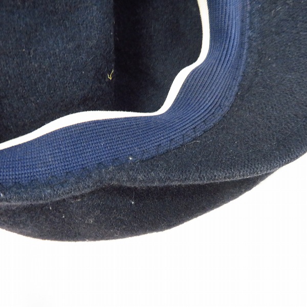 実際に弊社で買取させて頂いた【難有り】KANGOL×Fragment Design/カンゴール×フラグメントデザイン BERMUDA GALAXY ハンチング ニットキャップ Lの画像 8枚目