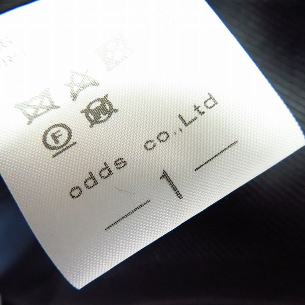 実際に弊社で買取させて頂いたLOUNGE LIZARD/ラウンジリザード ウール チェスターコート/1の画像 5枚目