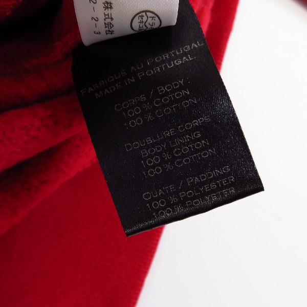 実際に弊社で買取させて頂いた【JPタグ】BALMAIN/バルマン ライダース ジップアップ パーカー/フーディー J636 B928/XSの画像 4枚目