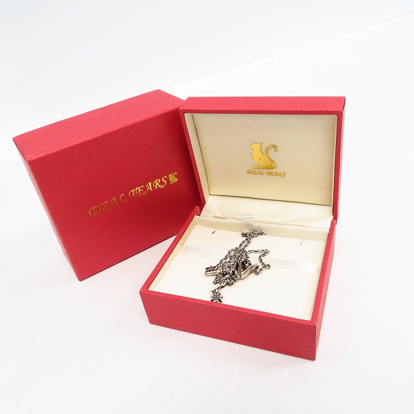 実際に弊社で買取させて頂いたDEAL DESIGN/ディールデザイン セレクトキートップ エース/ダンシングストーン DD製ネックレスチェーン付きの画像 6枚目