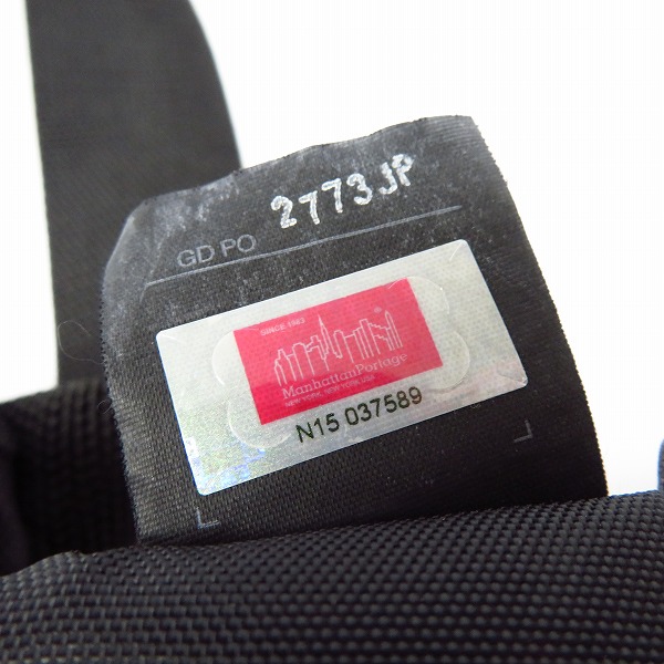 実際に弊社で買取させて頂いたMANHATTAN Portage×BEAMS/マンハッタンポーテージ×ビームス コーデュラナイロンメッセンジャー ショルダーバッグの画像 6枚目