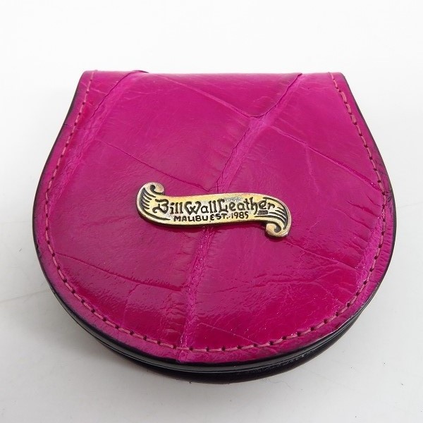 実際に弊社で買取させて頂いたBWL/ビルウォールレザー レザー コインケース/ピンク