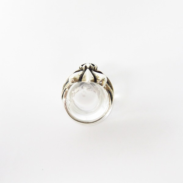 実際に弊社で買取させて頂いた【ギャラ付】CRAZY PIG/クレイジーピッグ チューダークロス リング 19号の画像 4枚目