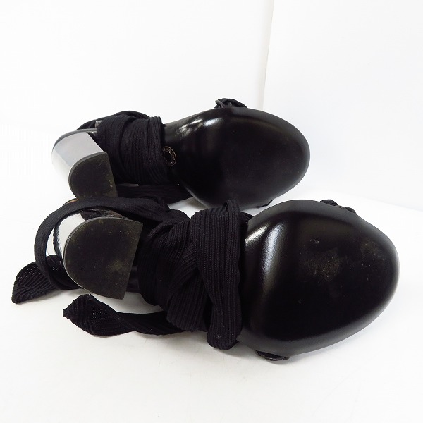 実際に弊社で買取させて頂いたDRIES VAN NOTEN/ドリスヴァンノッテン レース ヒール/37の画像 2枚目