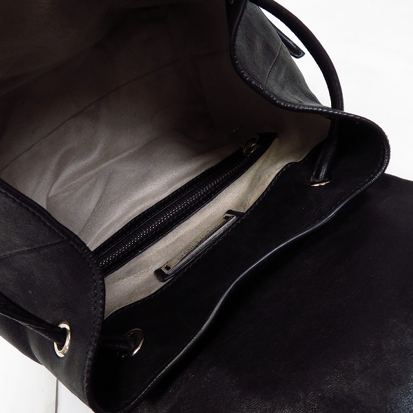 実際に弊社で買取させて頂いたJIMMY CHOO/ジミーチュウ スタッズ レザー チェーン リュック/バックパックの画像 3枚目