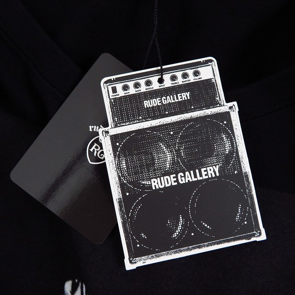 実際に弊社で買取させて頂いた【未使用】RUDE GALLERY/ルードギャラリー 半袖 Tシャツ/カットソー ブラック L/2点セットの画像 4枚目