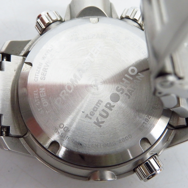 実際に弊社で買取させて頂いた【保証期間内】CITIZEN×KURO SHIO/シチズン×クロシオ コラボ プロマスター エコドライブ BN2030-88L/J250-S116741の画像 4枚目