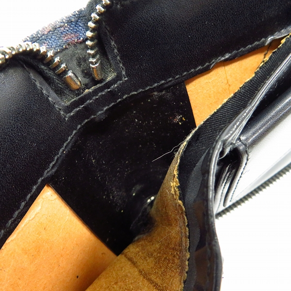 実際に弊社で買取させて頂いたBVLGARI/ブルガリ 二つ折り 財布/ウォレット ラウンドファスナー ロゴマニア キャンパスの画像 6枚目