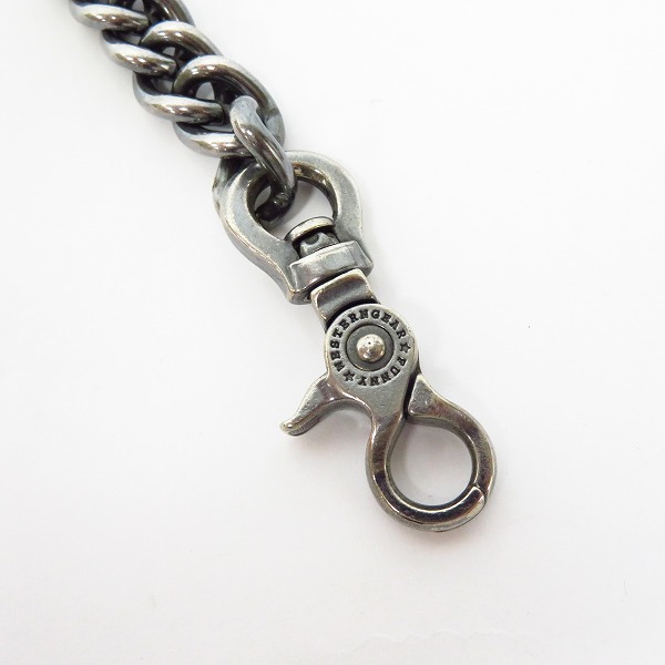 実際に弊社で買取させて頂いたFUNNY/ファニー 2クリップ ウォレットチェーン シルバー/コンチョ ベルトループの画像 3枚目