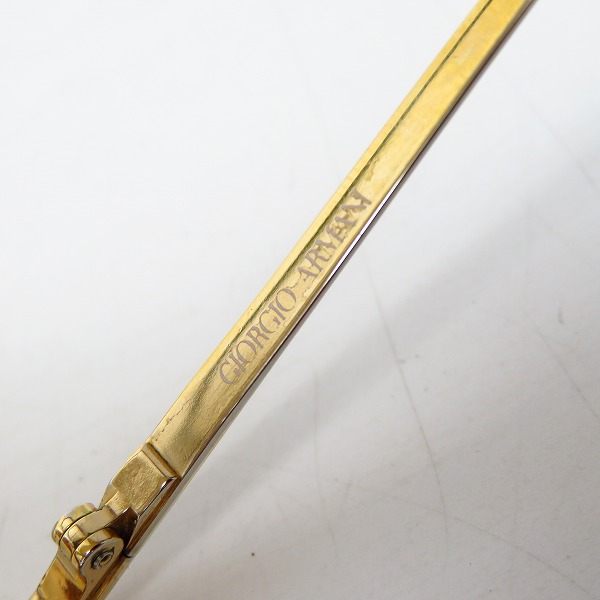 実際に弊社で買取させて頂いたGIORGIO ARMANI/ジョルジオアルマーニ メガネフレーム アイウェアの画像 4枚目