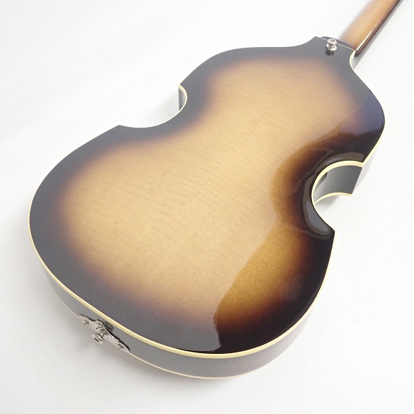 実際に弊社で買取させて頂いた★【型番不明】Greco/グレコ バイオリンベース ヴァイオリンベース ハードケース付の画像 6枚目