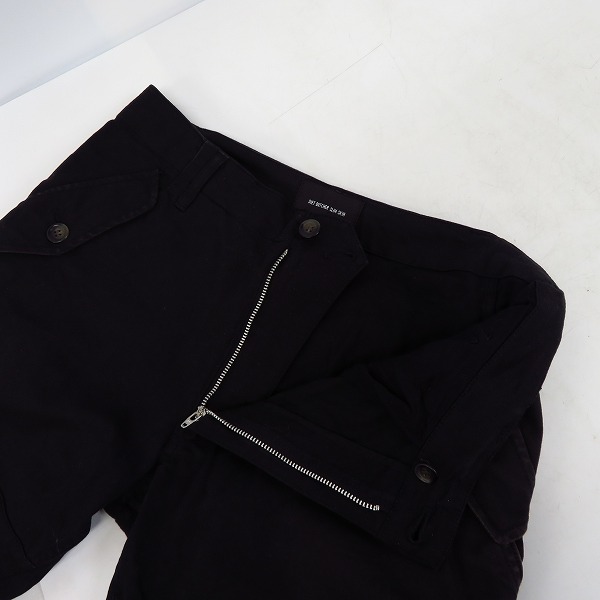 実際に弊社で買取させて頂いたDIET BUTCHER SLIM SKIN/ダイエットブッチャースリムスキン 12AW クロップドパンツ/1の画像 2枚目