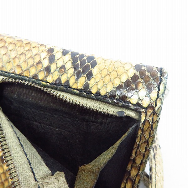 実際に弊社で買取させて頂いたLOUNGE LIZARD/ラウンジリザード 2つ折りウォレット/ウォレットコードの画像 9枚目