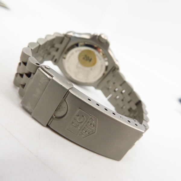 実際に弊社で買取させて頂いたTAG HEUER/タグホイヤー フォーミュラー1 プロフェッショナル 腕時計 377.508【動作未確認】の画像 2枚目