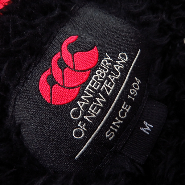 実際に弊社で買取させて頂いたCANTERBURY/カンタベリー ジップアップフリースジャケット Mの画像 2枚目