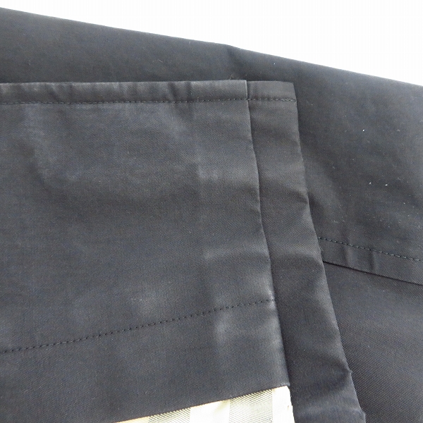 実際に弊社で買取させて頂いたBURBERRY LONDON/バーバリーロンドン トレンチコート 比翼ボタン ライナー付き コットン/Mの画像 8枚目