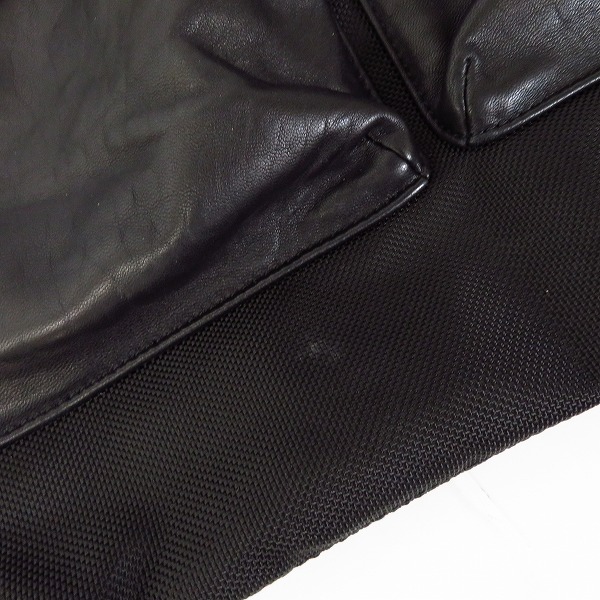 TUMI/トゥミ 2WAY レザー切り替え ヘルメットバッグ トート/ショルダー