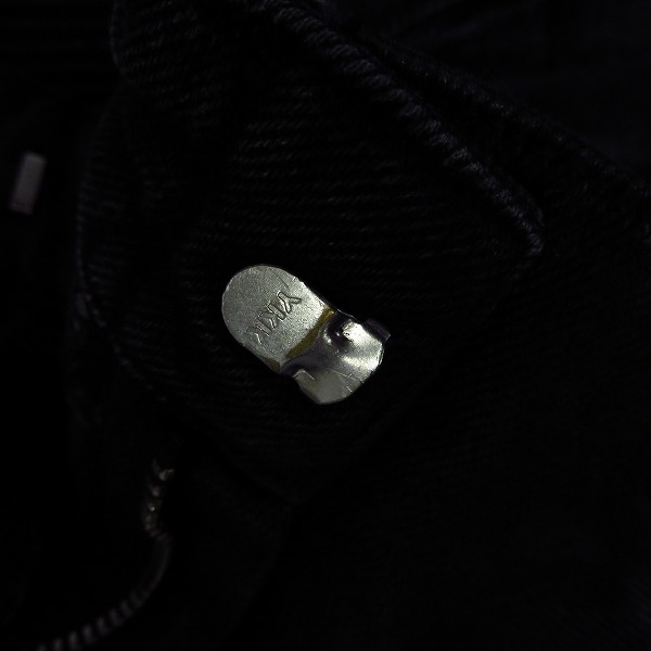 実際に弊社で買取させて頂いたBALMAIN×H&M/バルマン×エイチアンドエム コーティングバイカーデニムパンツ/US30の画像 6枚目