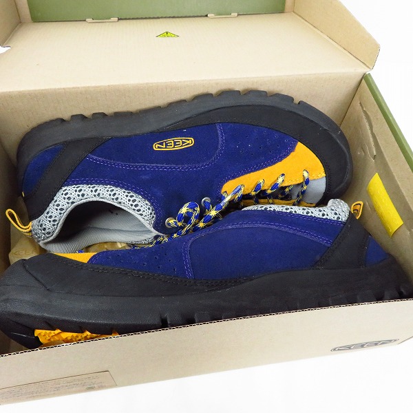 実際に弊社で買取させて頂いたKEEN/キーン JASPER ROCKS GOTHIC GRAPE/SAFFRON ジャスパー トレッキング/スニーカー 1014880/29の画像 8枚目