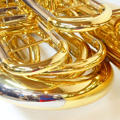 実際に弊社で買取させて頂いた★JUPITER/ジュピター JTU-1110/JTU1110 B♭ チューバ ピストン ラッカー仕上げ ケース付きの画像 6枚目