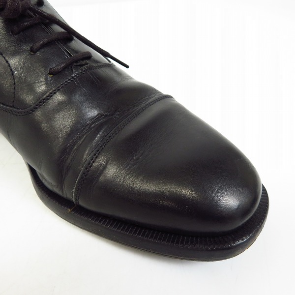 実際に弊社で買取させて頂いたBARNEYS NEWYORK/バーニーズニューヨーク ストレートチップシューズ セミスクエア イタリア製/41の画像 6枚目