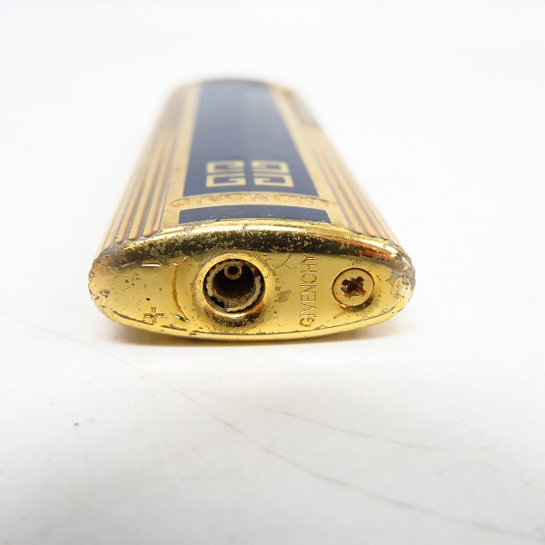 実際に弊社で買取させて頂いたGIVENCHY/ジバンシー ガスライター ネイビー×ゴールドの画像 3枚目