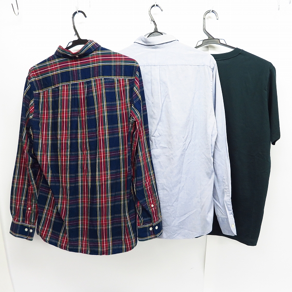 実際に弊社で買取させて頂いたBROOKS BROTHERS/ブルックスブラザーズ BEAUTY&YOUTH/ビューティーアンドユース 長袖シャツ/Tシャツ 3点セット/S/Lの画像 1枚目