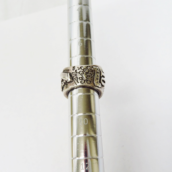 実際に弊社で買取させて頂いたBWL/ビルウォールレザー×MARK MAHONY/マーク・マホーニー 10YEARS クローバーリング 8号の画像 8枚目