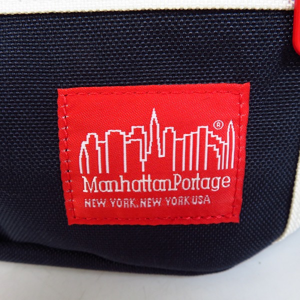 実際に弊社で買取させて頂いた【未使用】Manhattan Portage/マンハッタンポーテージ EAN ALLEYCAT WAIST BAG NAUGHTIAM/ウエストバッグの画像 4枚目
