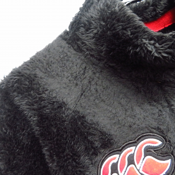 実際に弊社で買取させて頂いたCANTERBURY/カンタベリー ジップアップフリースジャケット Mの画像 4枚目