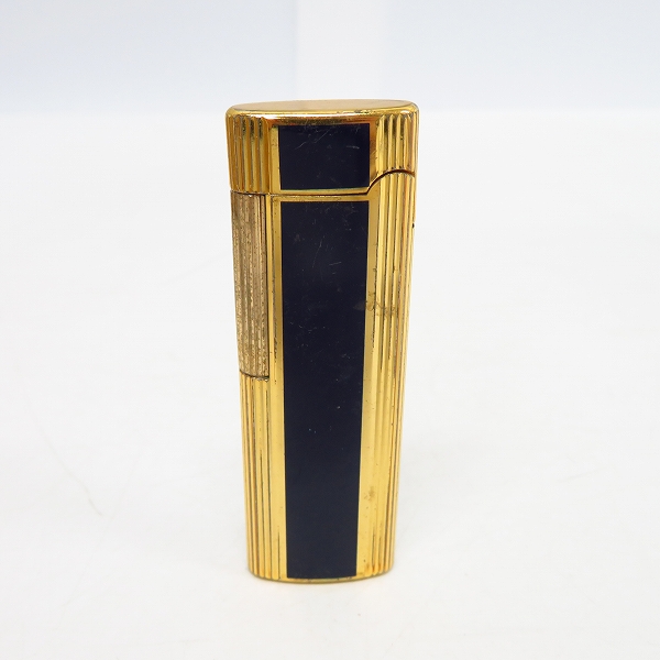 実際に弊社で買取させて頂いたGIVENCHY/ジバンシー ガスライター ネイビー×ゴールドの画像 1枚目