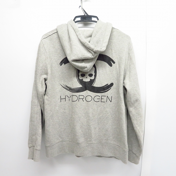 実際に弊社で買取させて頂いたHYDROGEN SPORTS WEAR/ハイドロゲン スポーツウェア スカルプリント パーカー Mの画像 1枚目