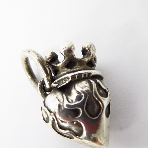 実際に弊社で買取させて頂いた【ギャラ付】CRAZY PIG/クレイジーピッグ 3Dセイクリッドハートペンダントの画像 3枚目