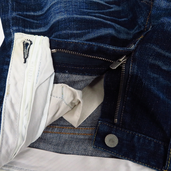 実際に弊社で買取させて頂いたFACTOTUM/ファクトタム 10AW 01043020 インディゴデニムパンツ/30の画像 3枚目