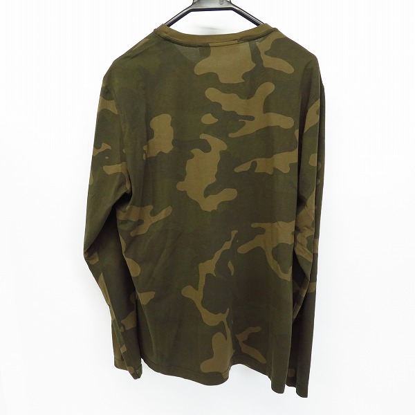 実際に弊社で買取させて頂いた【未使用】HYDROGEN/ハイドロゲン Tシャツ 長袖 カモフラ柄/L の画像 1枚目