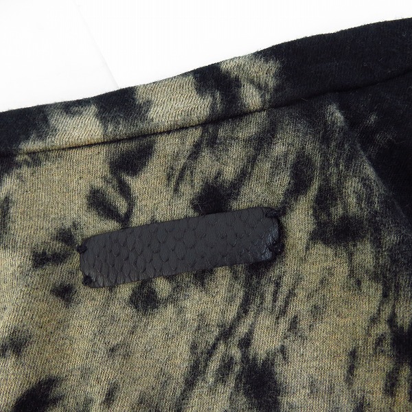 実際に弊社で買取させて頂いたIF SIX WAS NINE/イフシックスワズナイン SKULL FEATHER Tシャツ/1の画像 2枚目