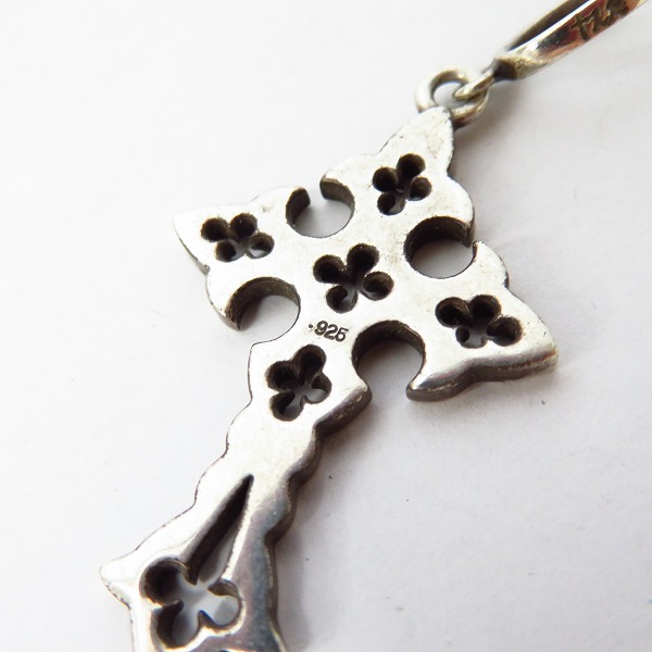 実際に弊社で買取させて頂いたLoree Rodkin/ローリーロドキン ノートルダムクロス Silver/ジルコニア ペンダントの画像 3枚目