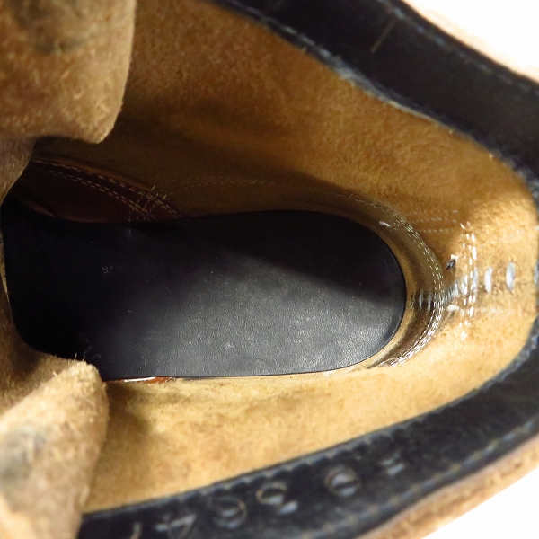 実際に弊社で買取させて頂いたWHITE’S BOOTS/ホワイツブーツ セミドレス カスタム レースアップブーツ/9Eの画像 5枚目