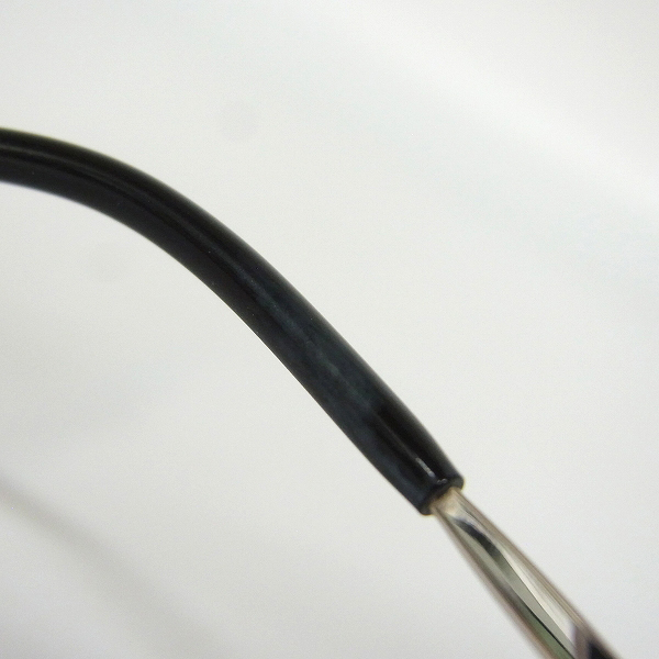 実際に弊社で買取させて頂いたCartier/カルティエ ツーポイント 眼鏡/メガネフレーム フランス製 シルバー/130の画像 7枚目