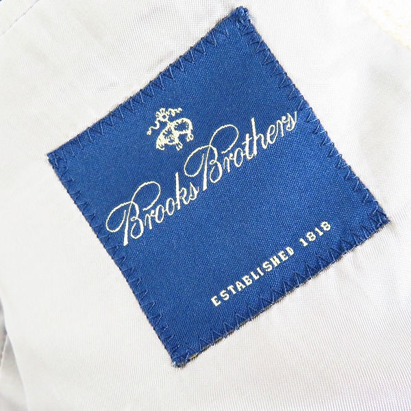 実際に弊社で買取させて頂いたBROOKS BROTHERS/ブルックスブラザーズ メタルボタン テーラードジャケット/39SHTの画像 2枚目