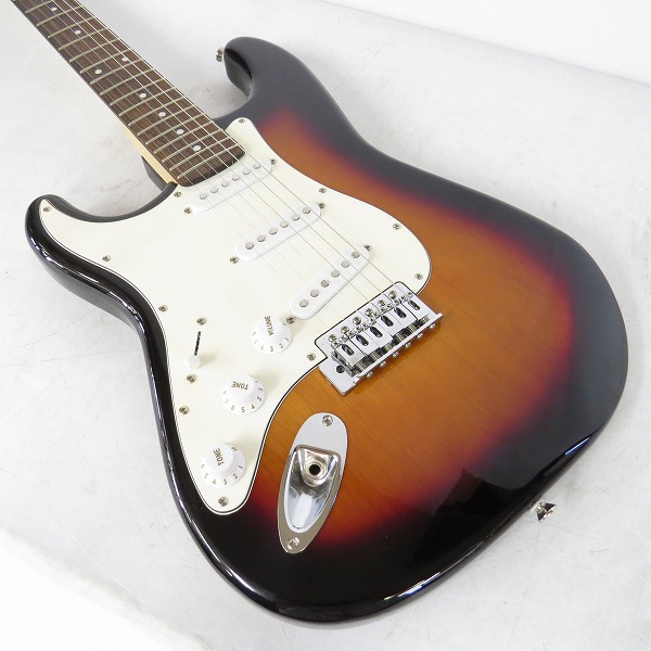 実際に弊社で買取させて頂いた★【レフティ】BUSKER'S/バスカーズ ストラトタイプ エレキギターの画像 4枚目