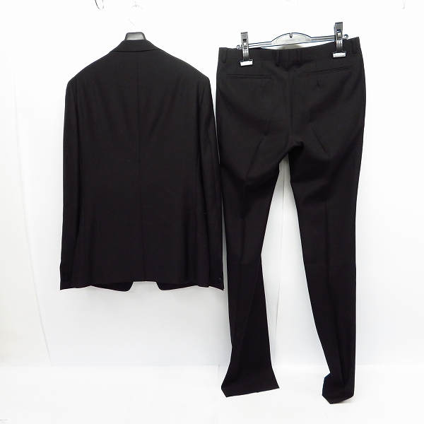 実際に弊社で買取させて頂いた【未使用】junhashimoto/ジュンハシモト タキシード ウール セットアップ JKT0031 WOL15/4の画像 1枚目