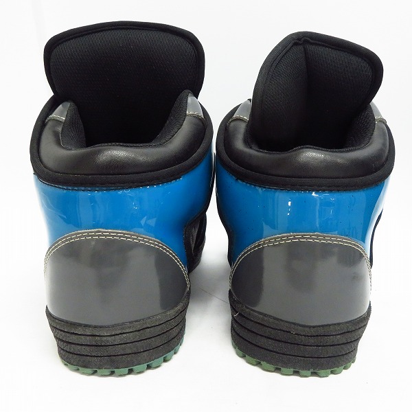 実際に弊社で買取させて頂いた【観賞用】ato/アトウ スニーカー ブラック/ブルー 28.0の画像 1枚目
