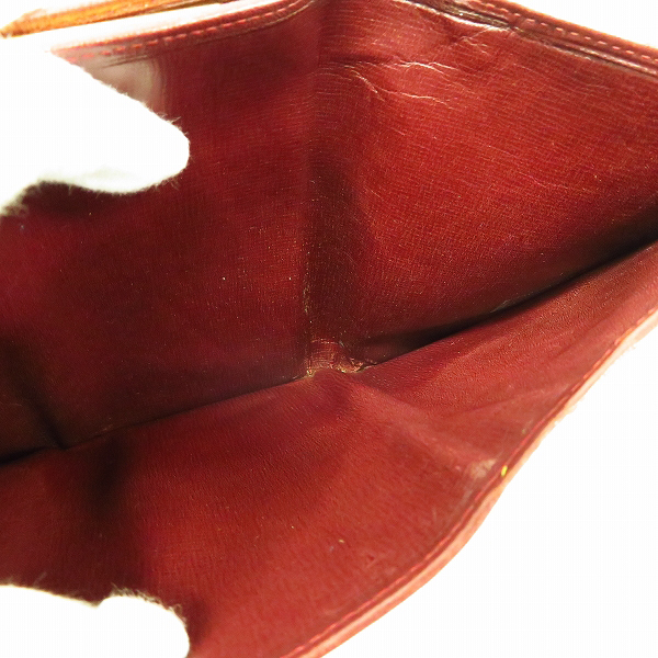 実際に弊社で買取させて頂いたCartier/カルティエ レザーウォレット/三つ折り財布の画像 5枚目