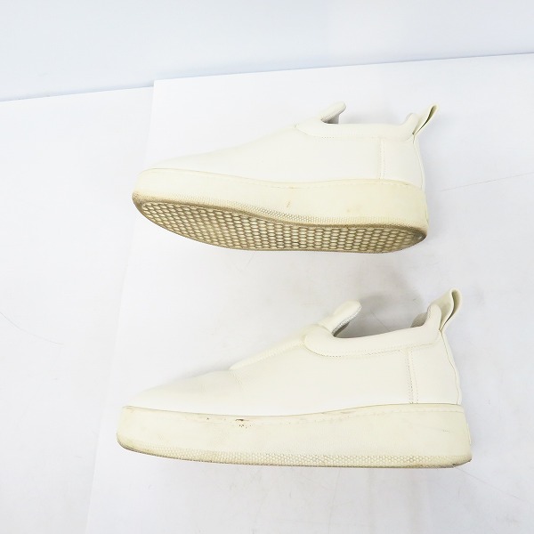 実際に弊社で買取させて頂いたCELINE/セリーヌ 2015 PULL ON SNEAKER/レザースニーカー/37 の画像 3枚目