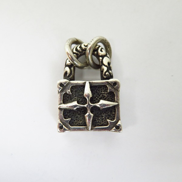 実際に弊社で買取させて頂いた【ギャラ付】CRAZY PIG/クレイジーピッグ パドロックペンダントの画像 2枚目