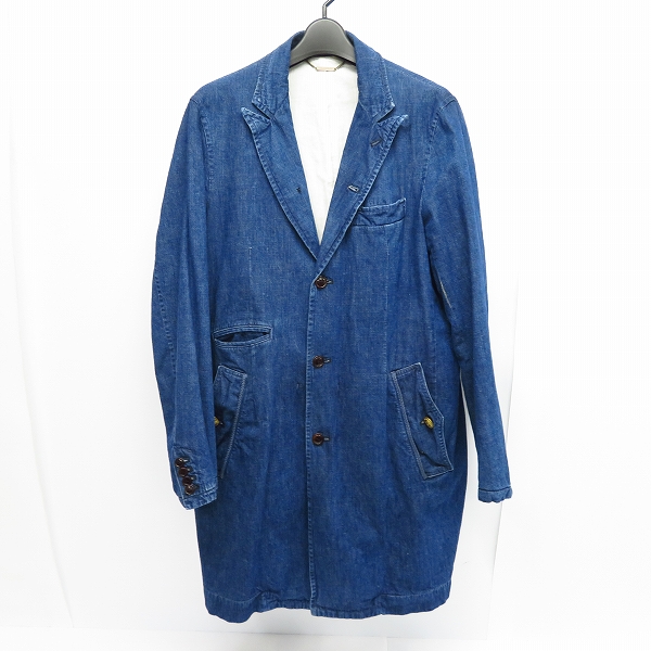 実際に弊社で買取させて頂いたDIET BUTCHER SLIM SKIN/ダイエットブッチャースリムスキン 14SS デニムロングジャケット/2