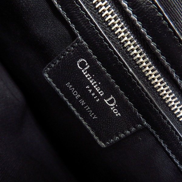 実際に弊社で買取させて頂いたChristian Dior/クリスチャンディオール カナージュ レザー ハンドバックの画像 4枚目