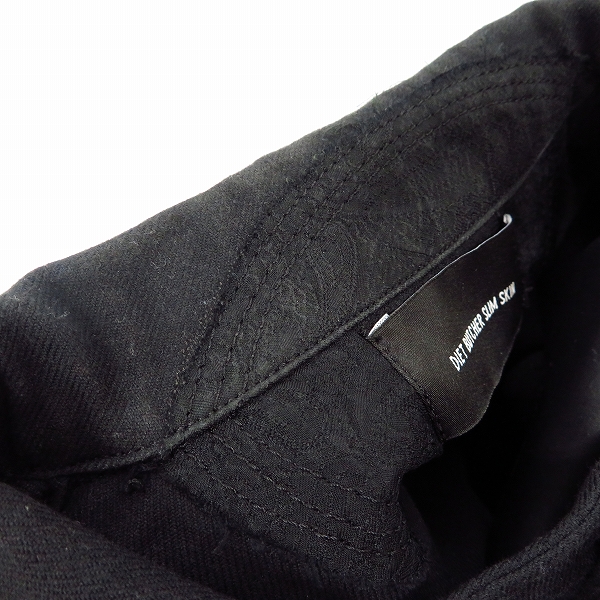 実際に弊社で買取させて頂いたDIET BUTCHER SLIM SKIN/ダイエットブッチャースリムスキン 11AW 切替シャツ/1の画像 5枚目